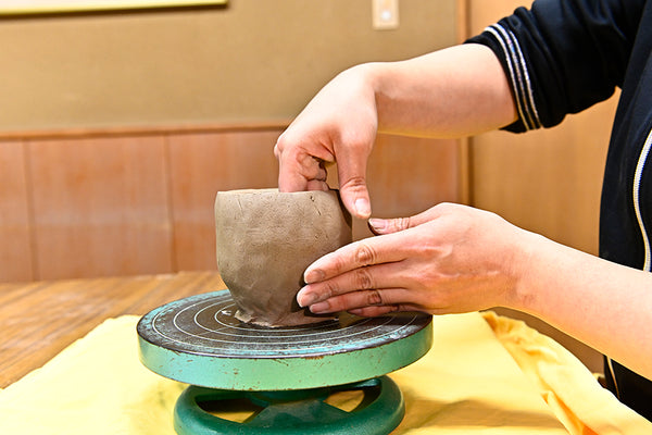 吉村楽入先生指導による樂茶碗陶芸体験・茶碗解説