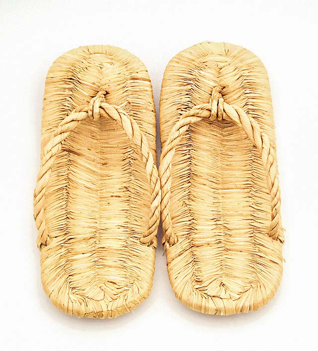 露地草履　一足　（七寸七分）